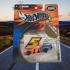 Hot Wheels Racing 5 Nascar 2002 Terry Labonte Mattel BOX WEAR Sticker Collect